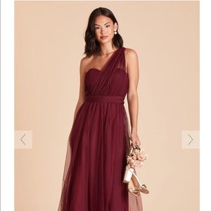New, never used Birdy Grey Christina Convertible Bridesmaid Dress Burgundy Small